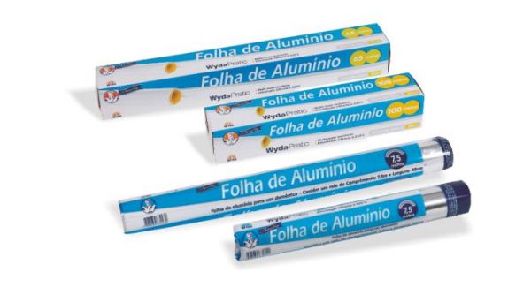 Rolo de aluminio 15 X0,45