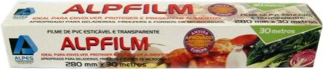 Filme pvc 280 x 300 mts c/ trilho